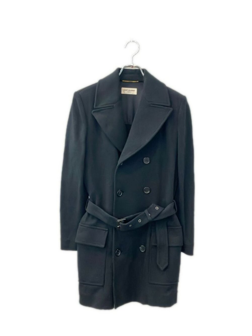 Saint Laurent Paris Saharian Belt Jacket 38